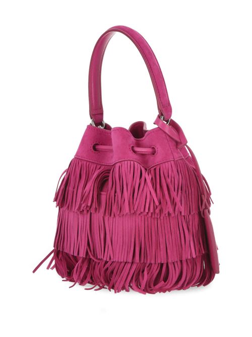 Fringe detailing woman bag Stuart Weitzman | SH190SUEBGN